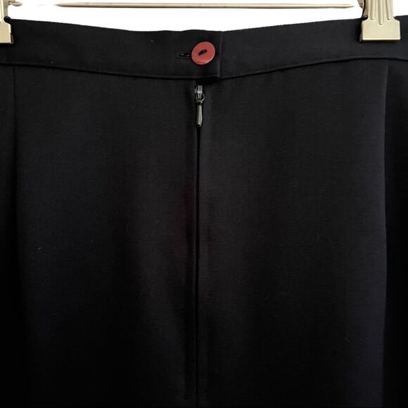 100% new wool skirt Jacques Vert Size 6 women’s navy skirt , lined UK Brand EUC - Picture 6 of 12